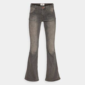 Urban Outfitters BDG Tiana Low-Rise Flare Jean Charcoal Gray Women's Size 25